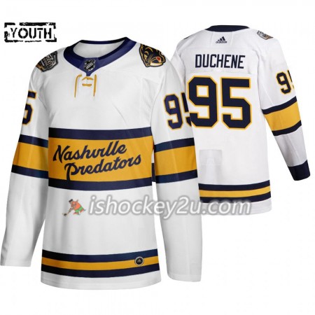 Børn NHL Nashville Predators Trøje Matt Duchene 95 Adidas 2020 Winter Classic Authentic